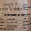 The Dream of Ayrshire 10y Lowland 1st Fill Rioja Finish 54,7% – Bild 2